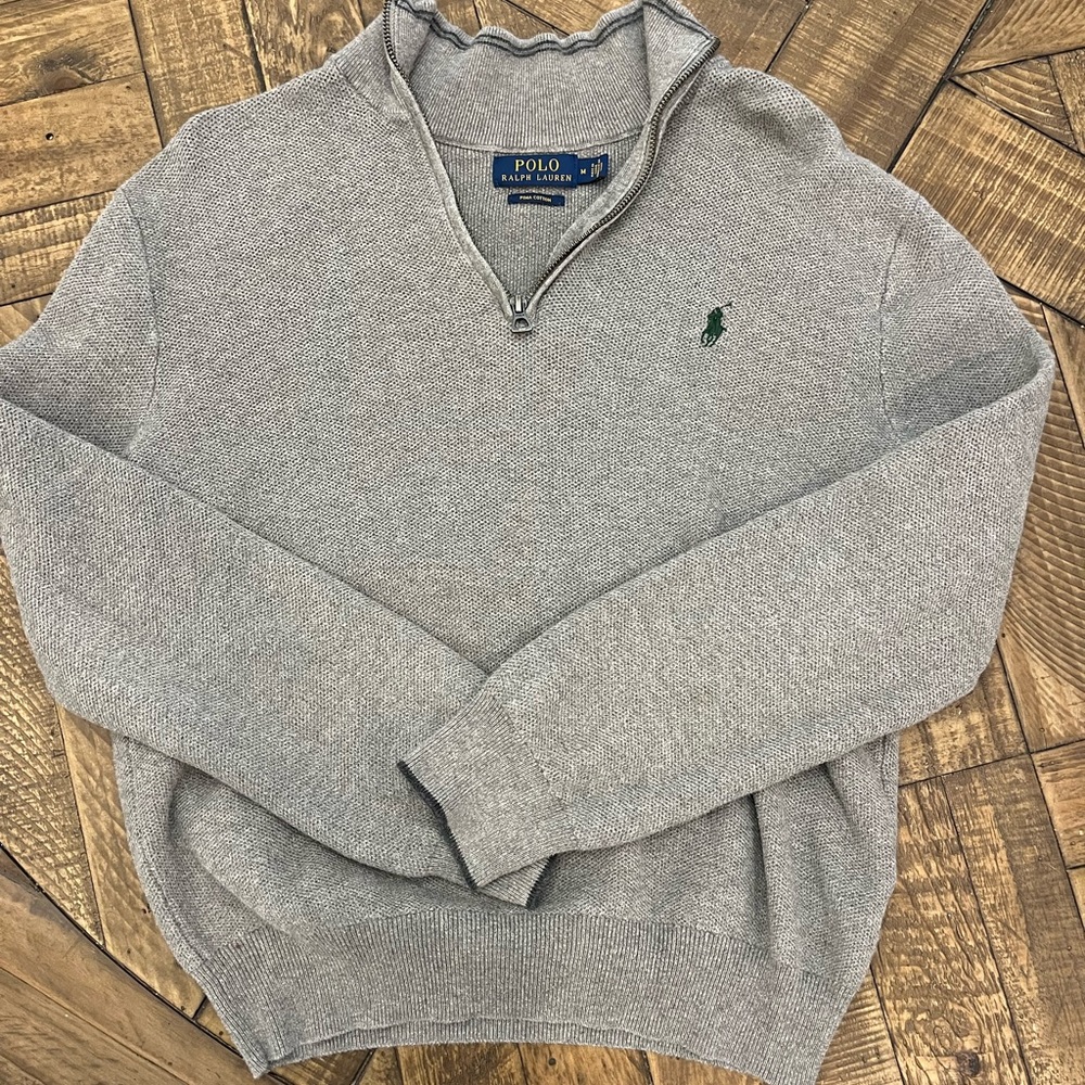 Men’s Medium Polo Quarter Zip